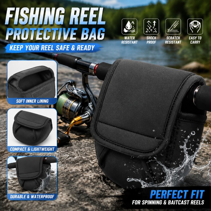 Fishing Reel Protective Cover  - Reel Bag ulasan dan harga